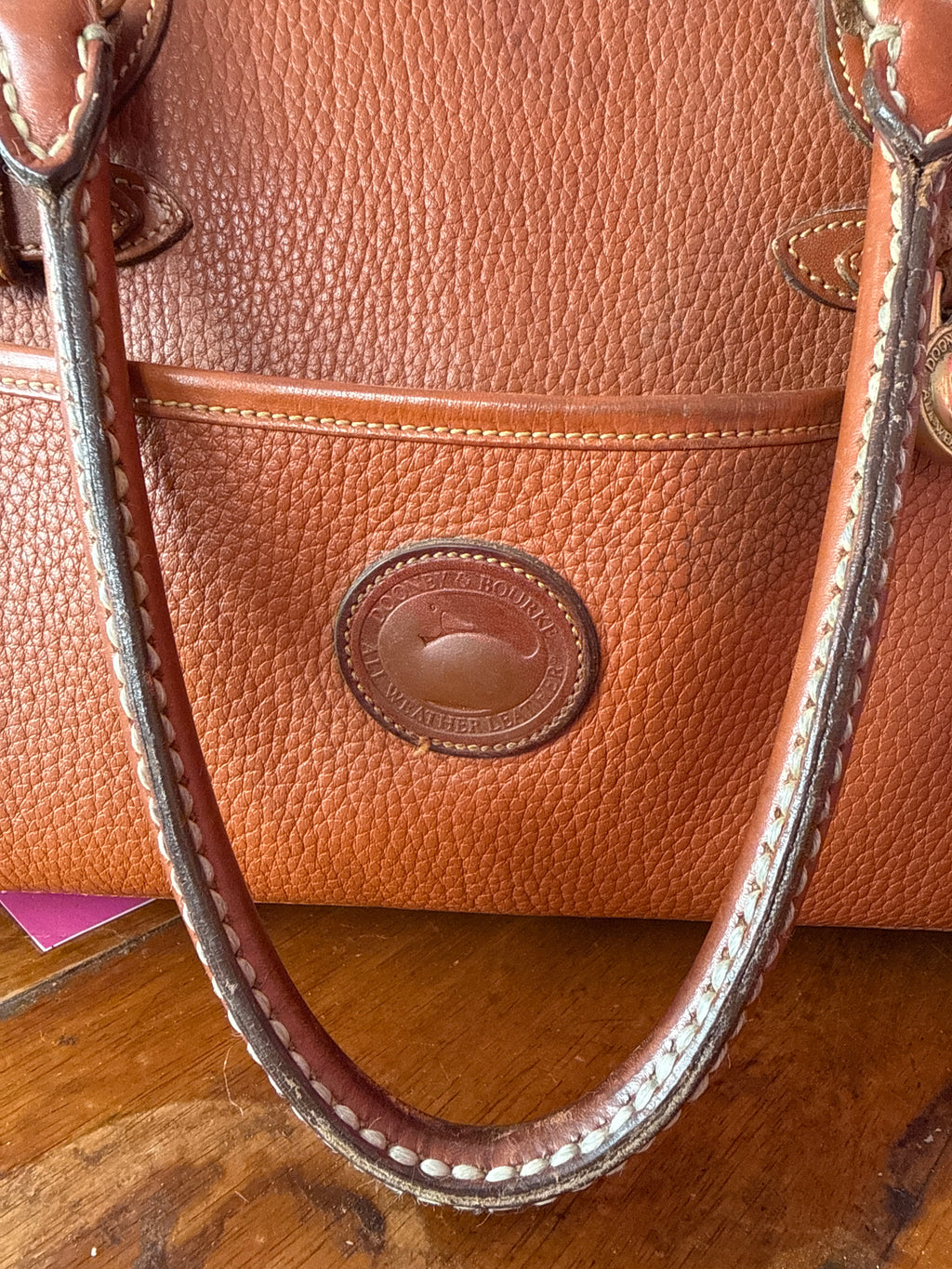 Dooney & Bourke vintage leather tas