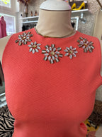 Vintage shirt mouwloos maat S/M