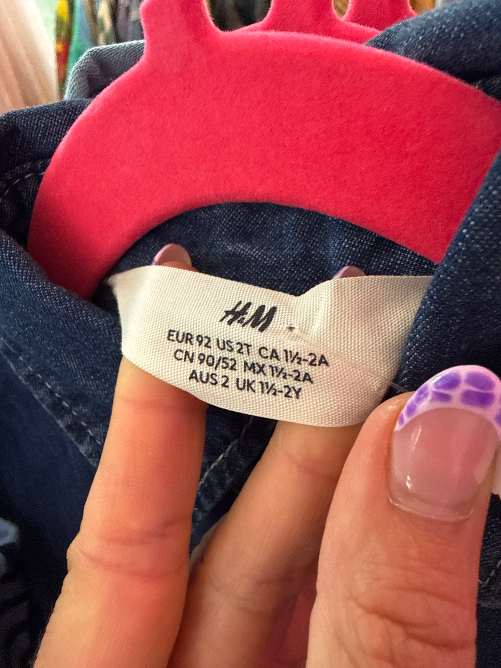 H&M overhemd 1-2 jaar