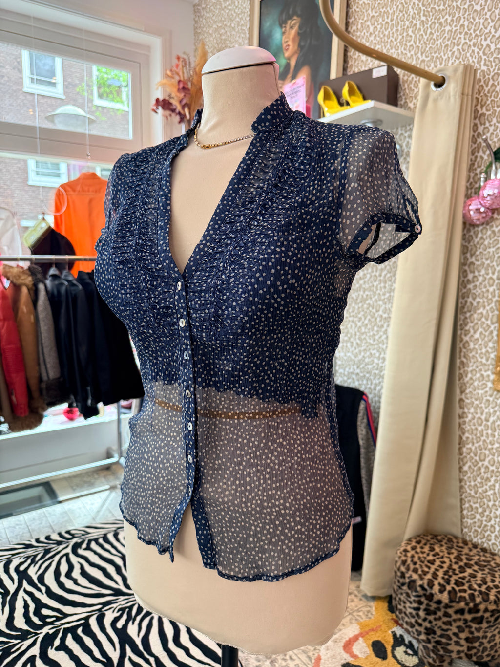 Vintage ZARA top maat M
