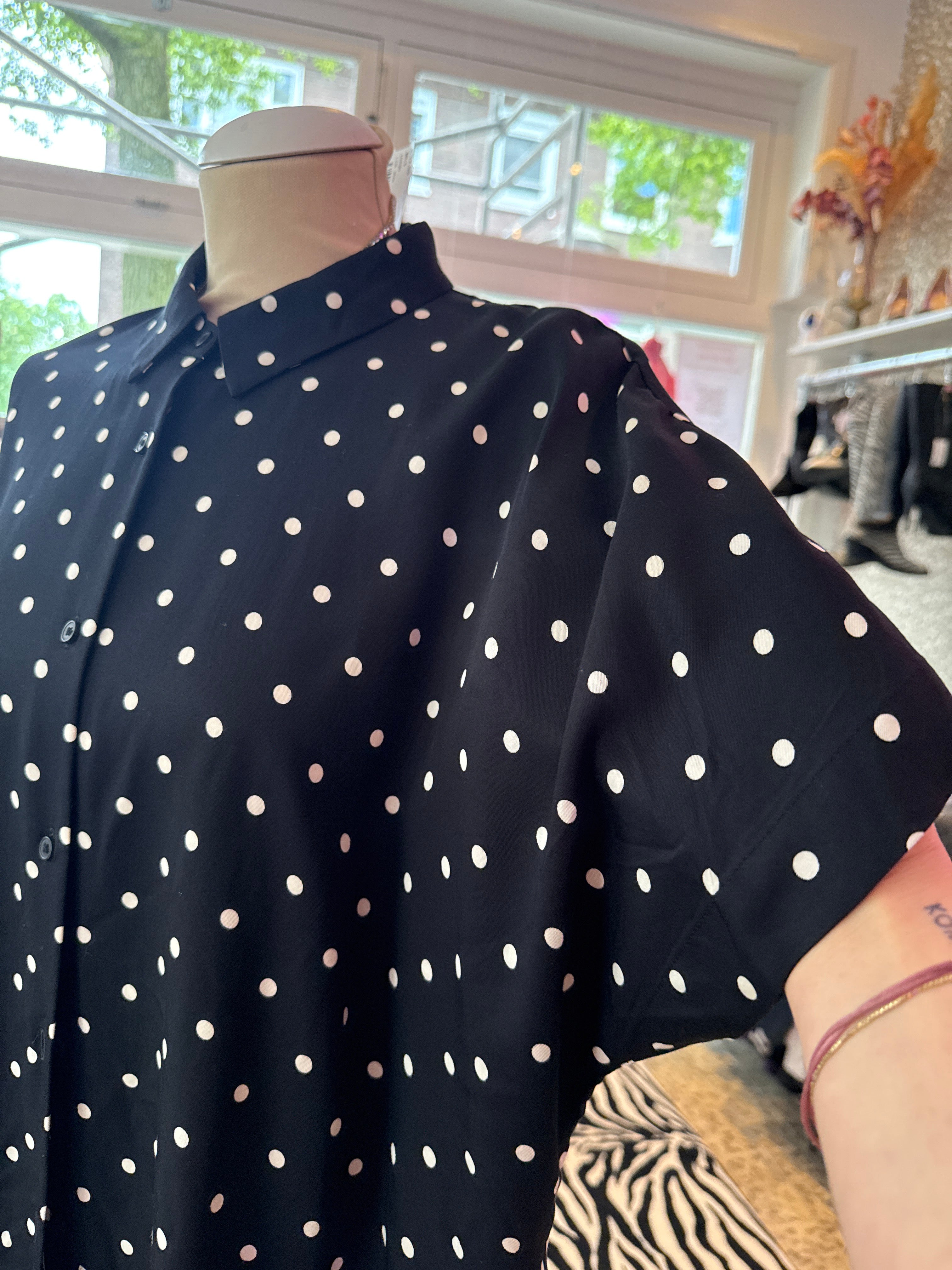Uniqlo overhemd korte mouw maat S