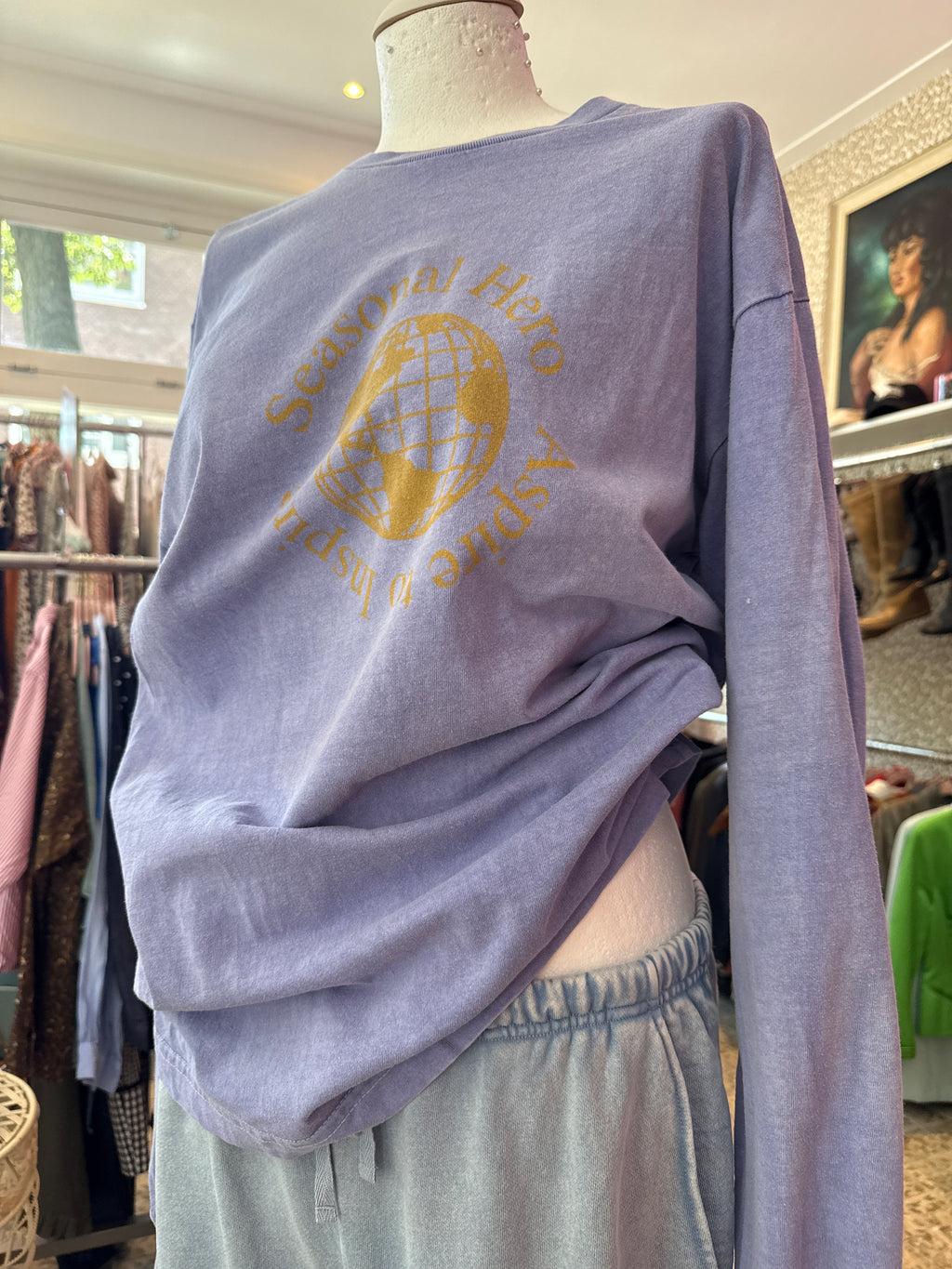 UN:IK shirt met lange mouwen / maat M