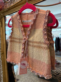 Handmade gilet Upspul 0-1 jaar
