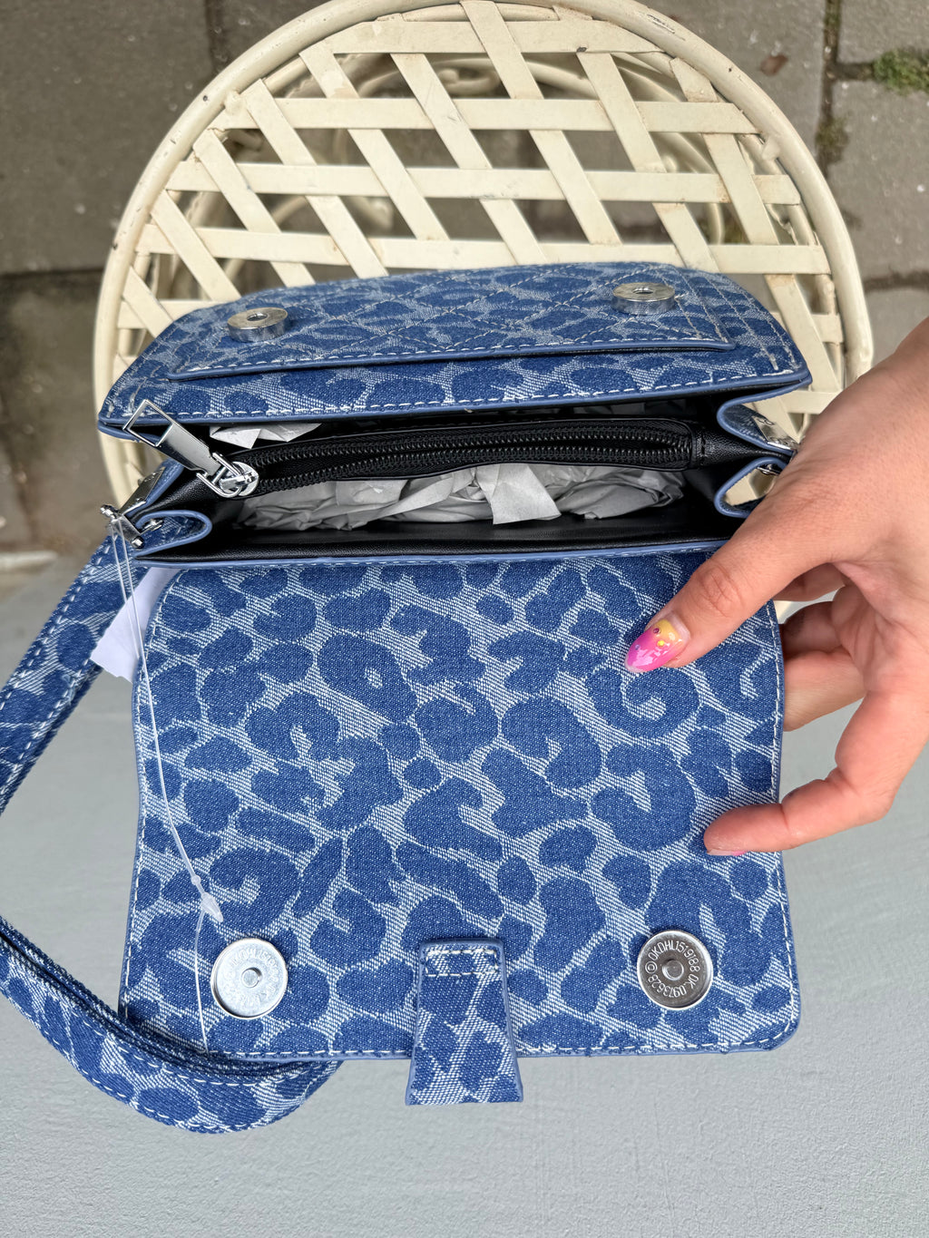Panterprint tas (nieuw)