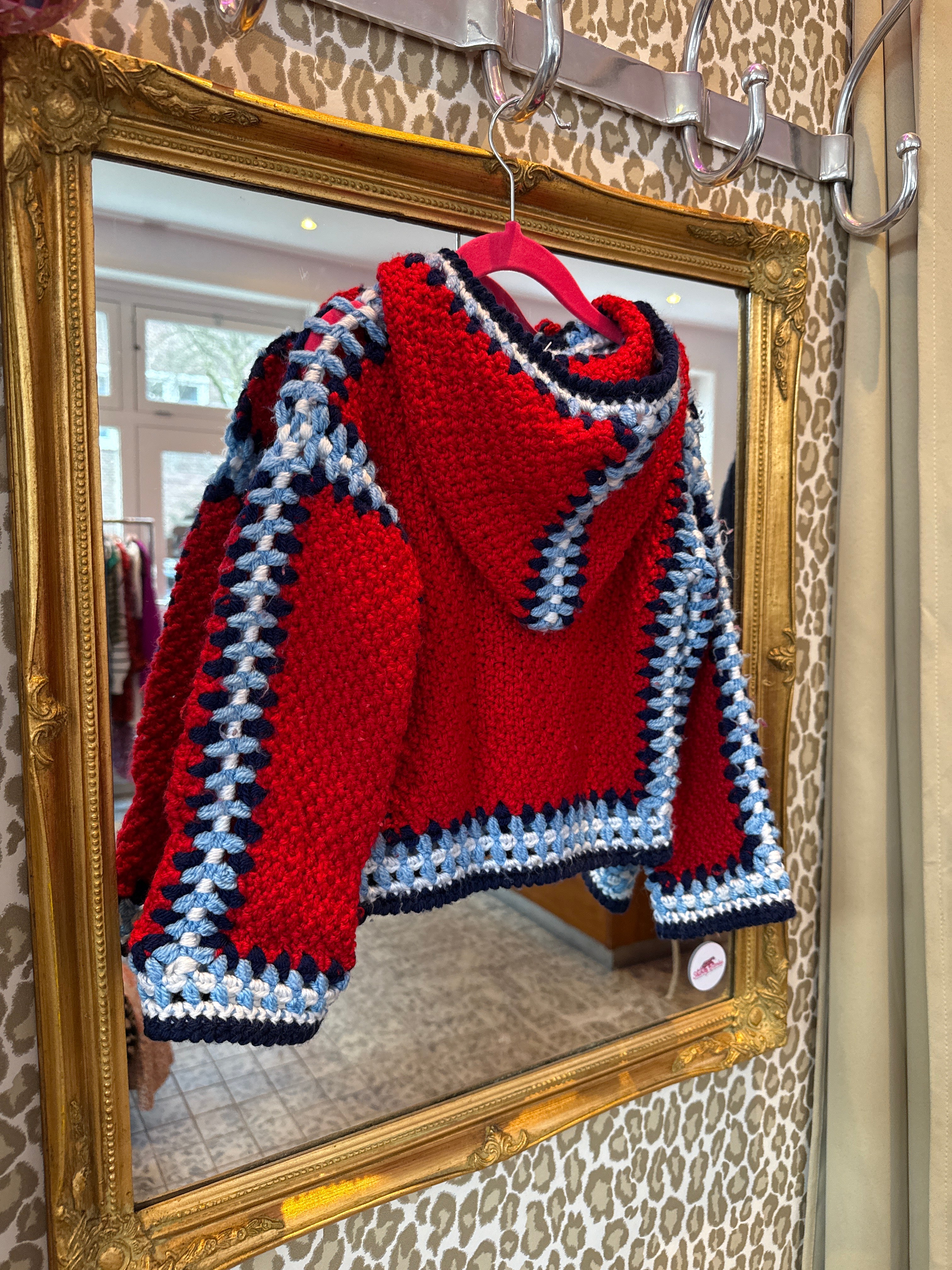 Handmade vest 2-3-4 jaar