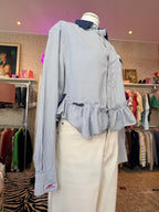 Upcycled overhemd made by Sharon maat S/M