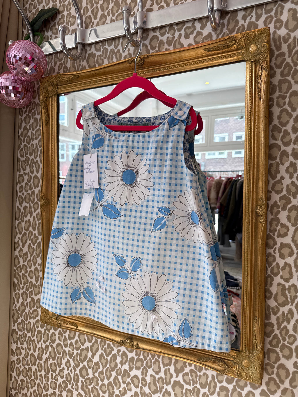 Handmade by Upspul jurkje 2-3-4 jaar