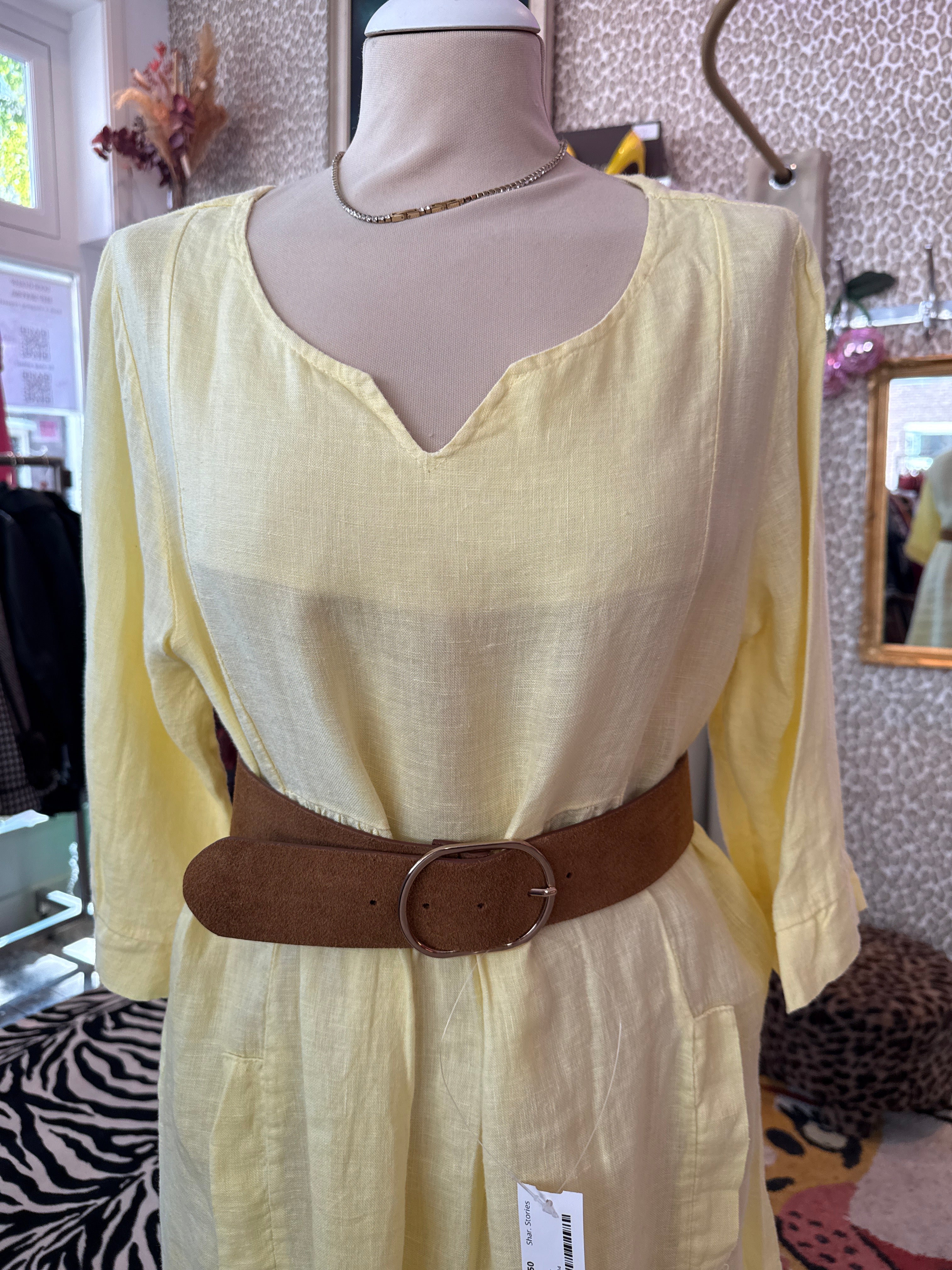 Jurk exclusief riem one size