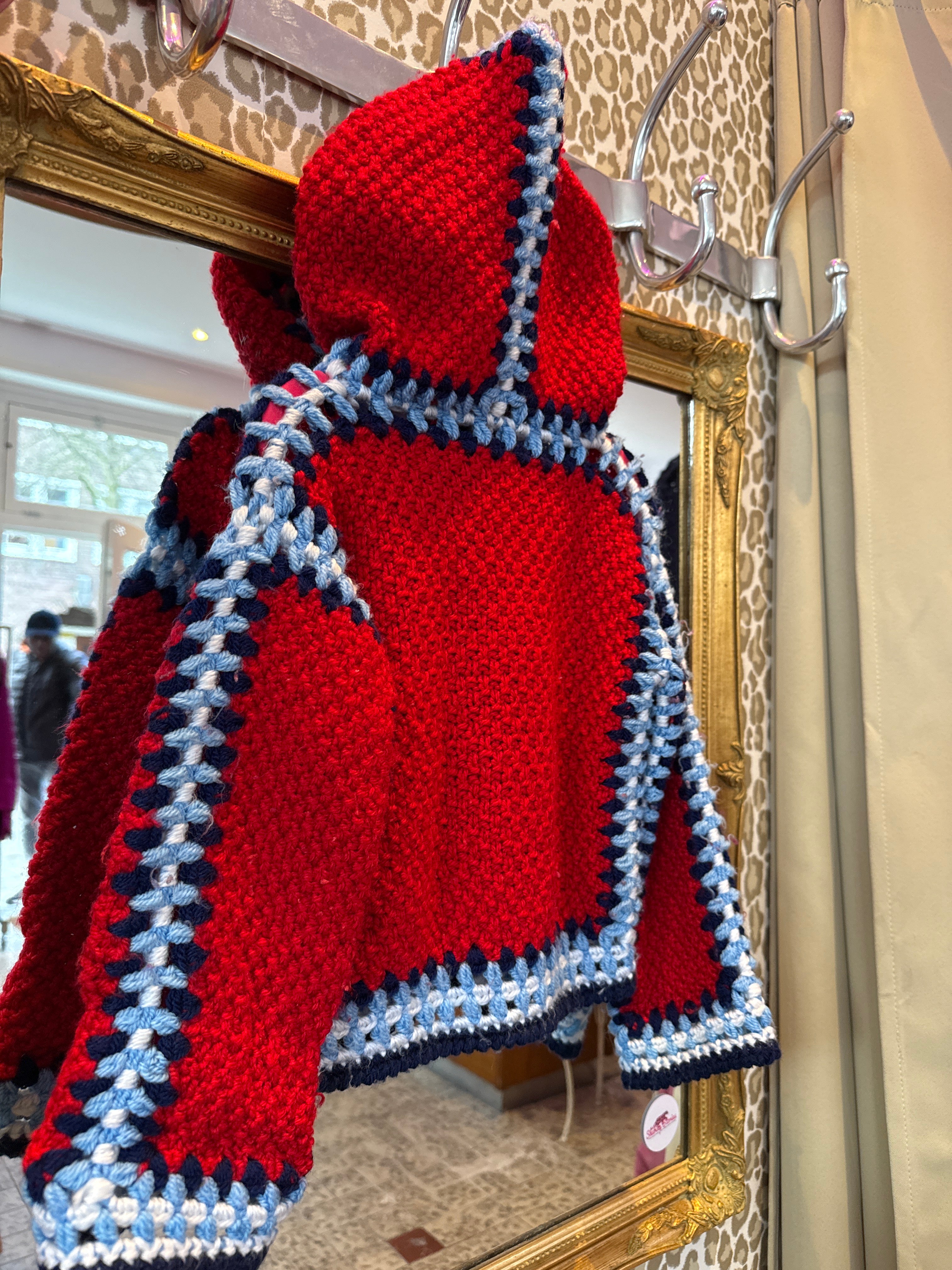 Handmade vest 2-3-4 jaar