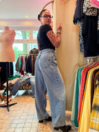 Baukjem jeans maat M