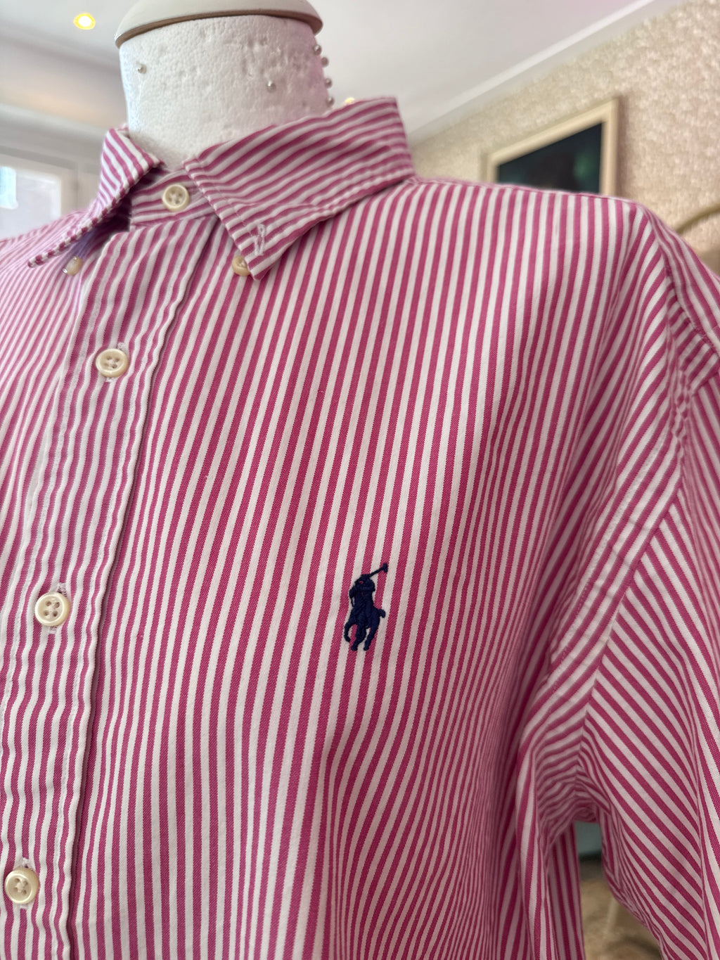 Ralph Lauren overhemd (cropped) maat L