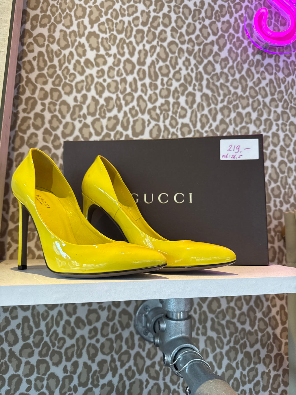 Gucci hakken maat 36,5