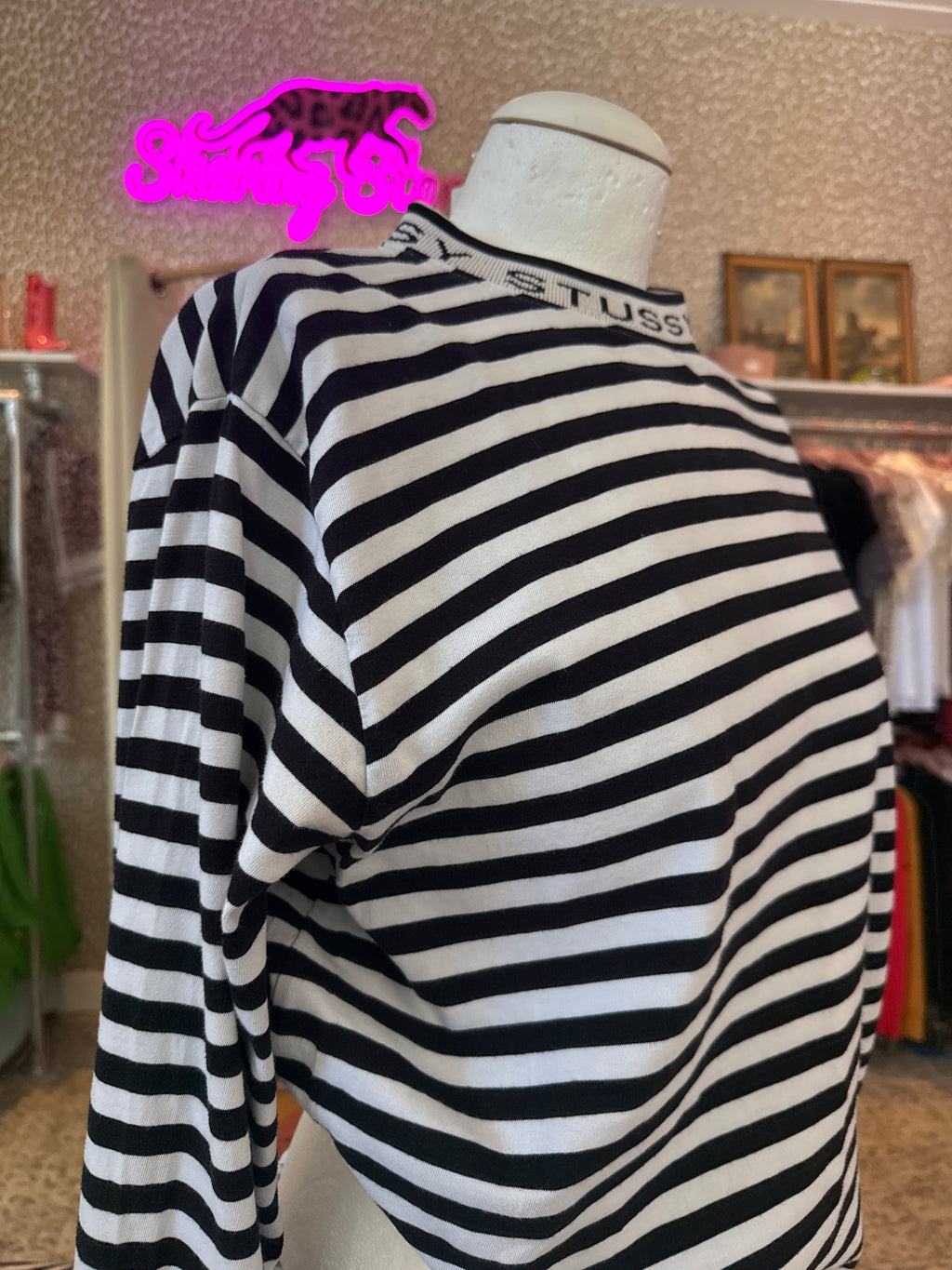 Stussy longsleeve shirt / maat S