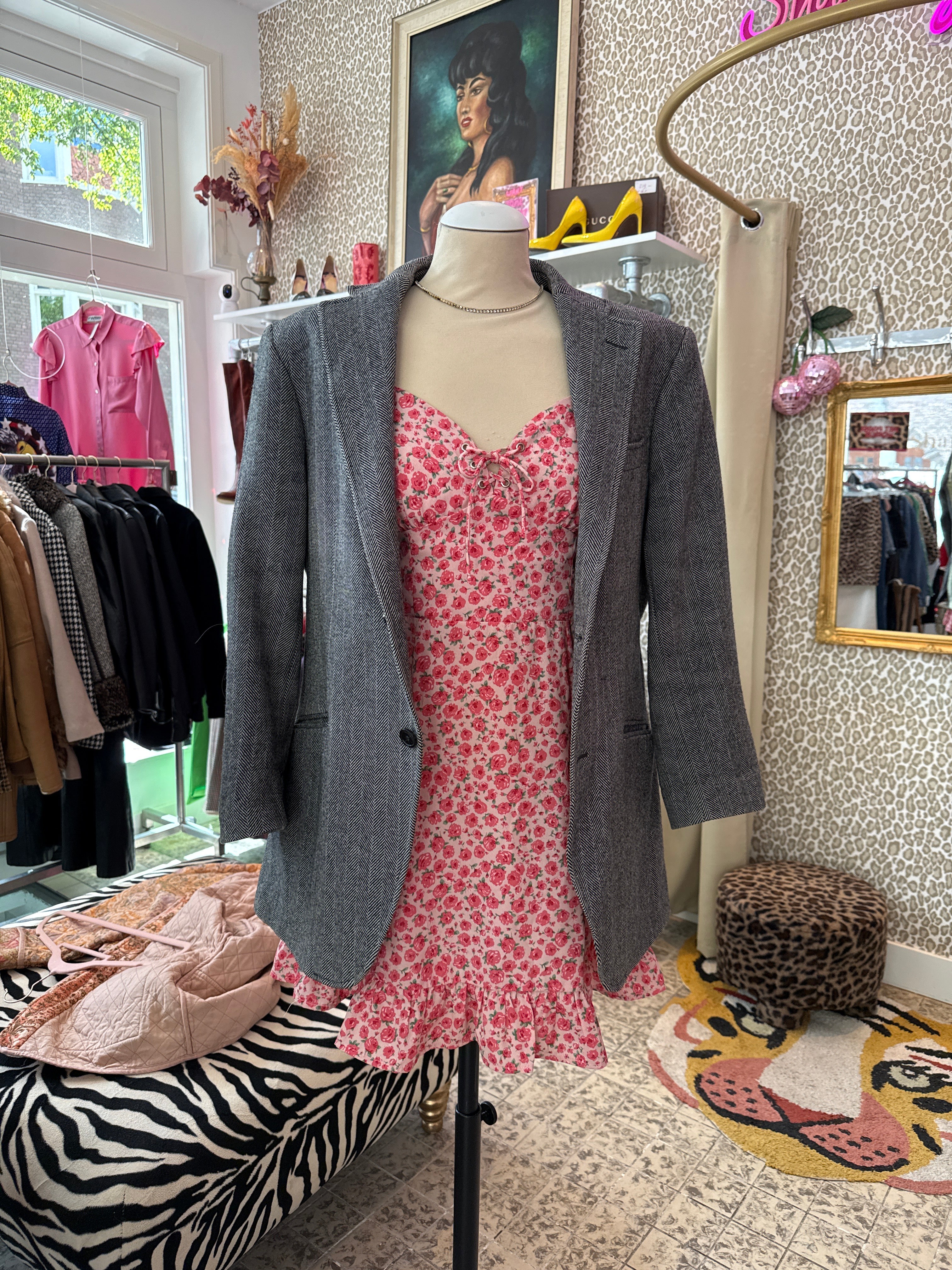 Blazer upcycle blazer maat S/M