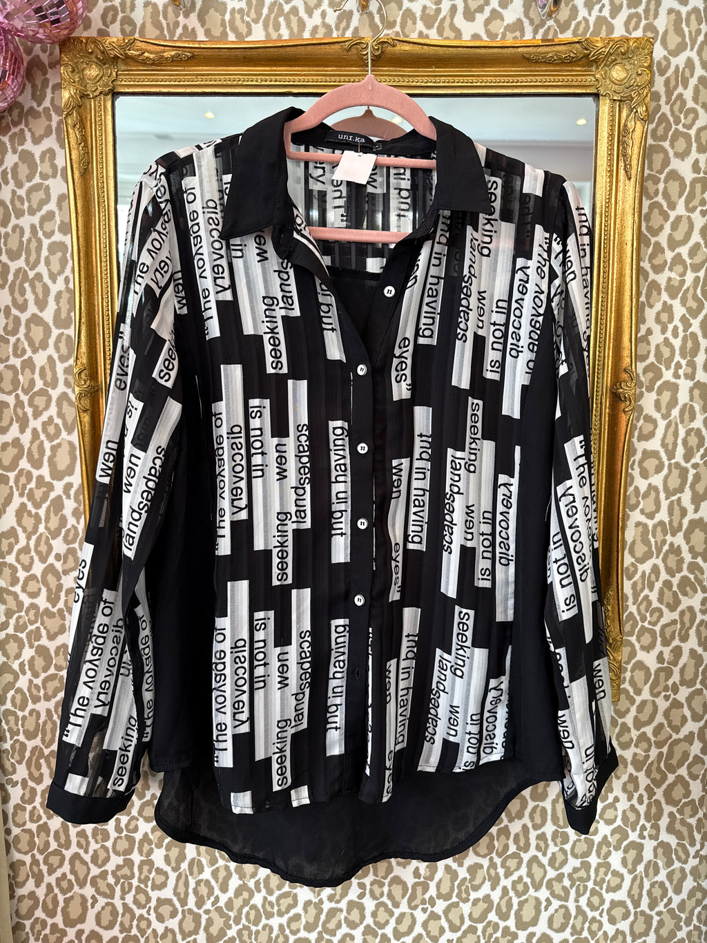 Vintage blouse maat S