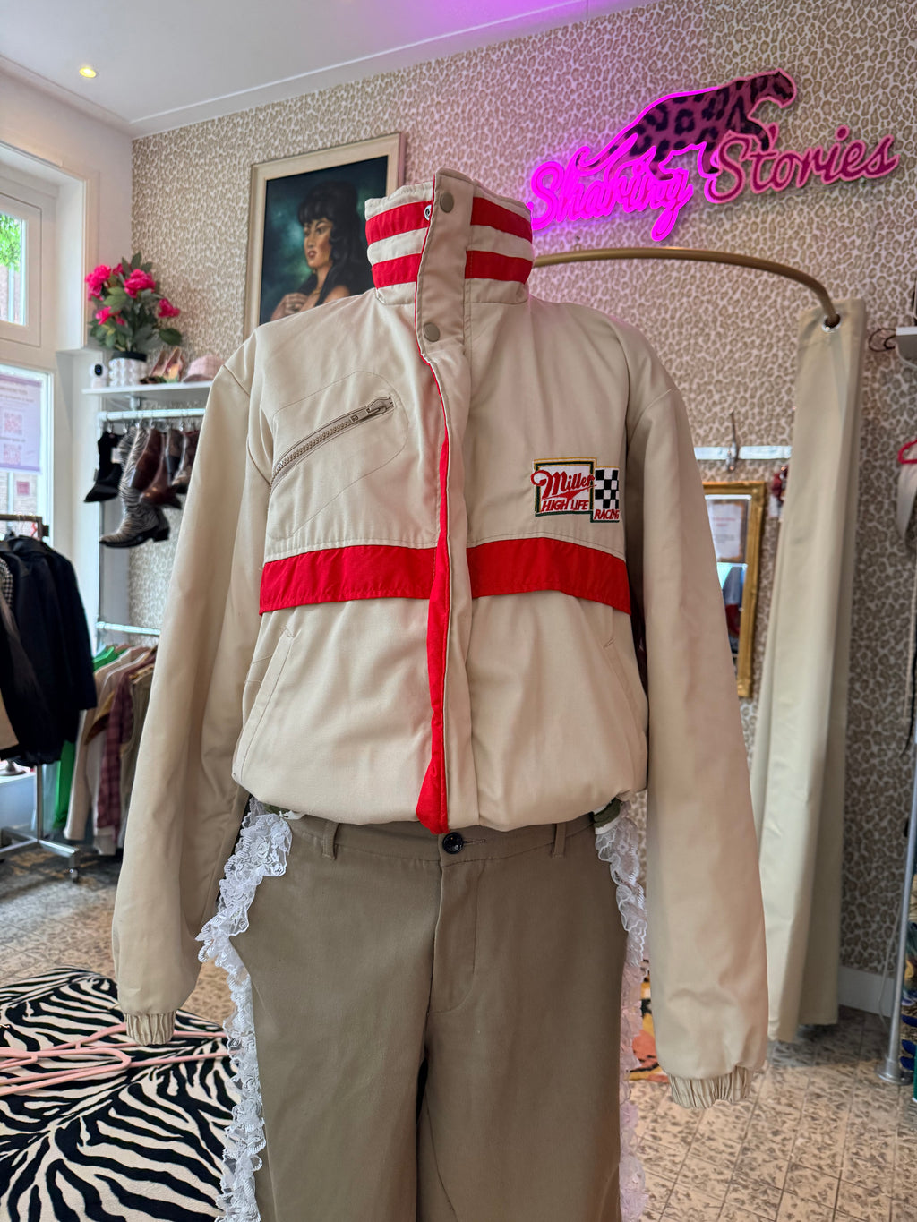 Vintage Race Jacket maat M