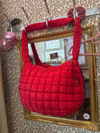 Grote schoudertas (nieuw) rood