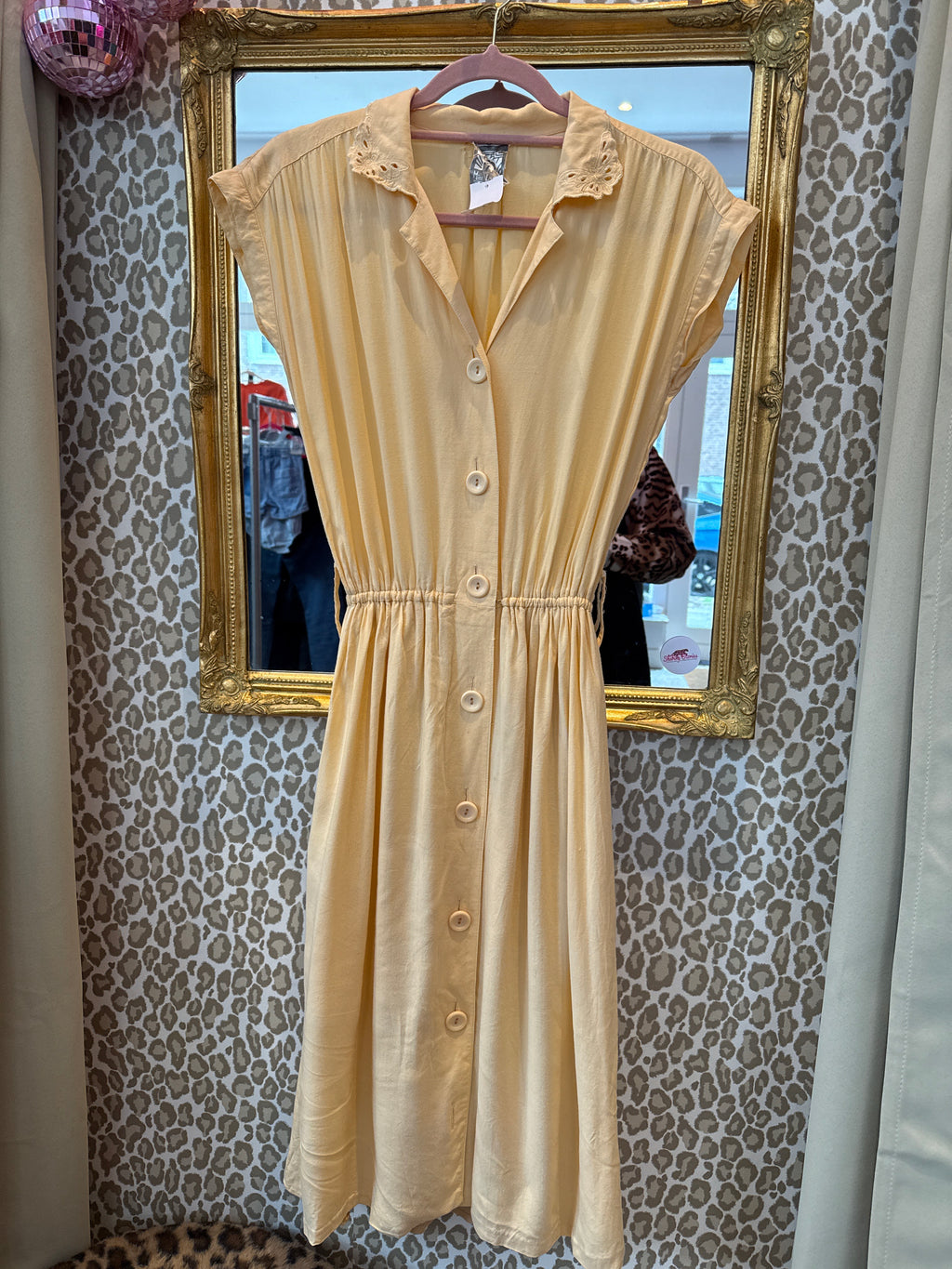 Vintage jurk maat M