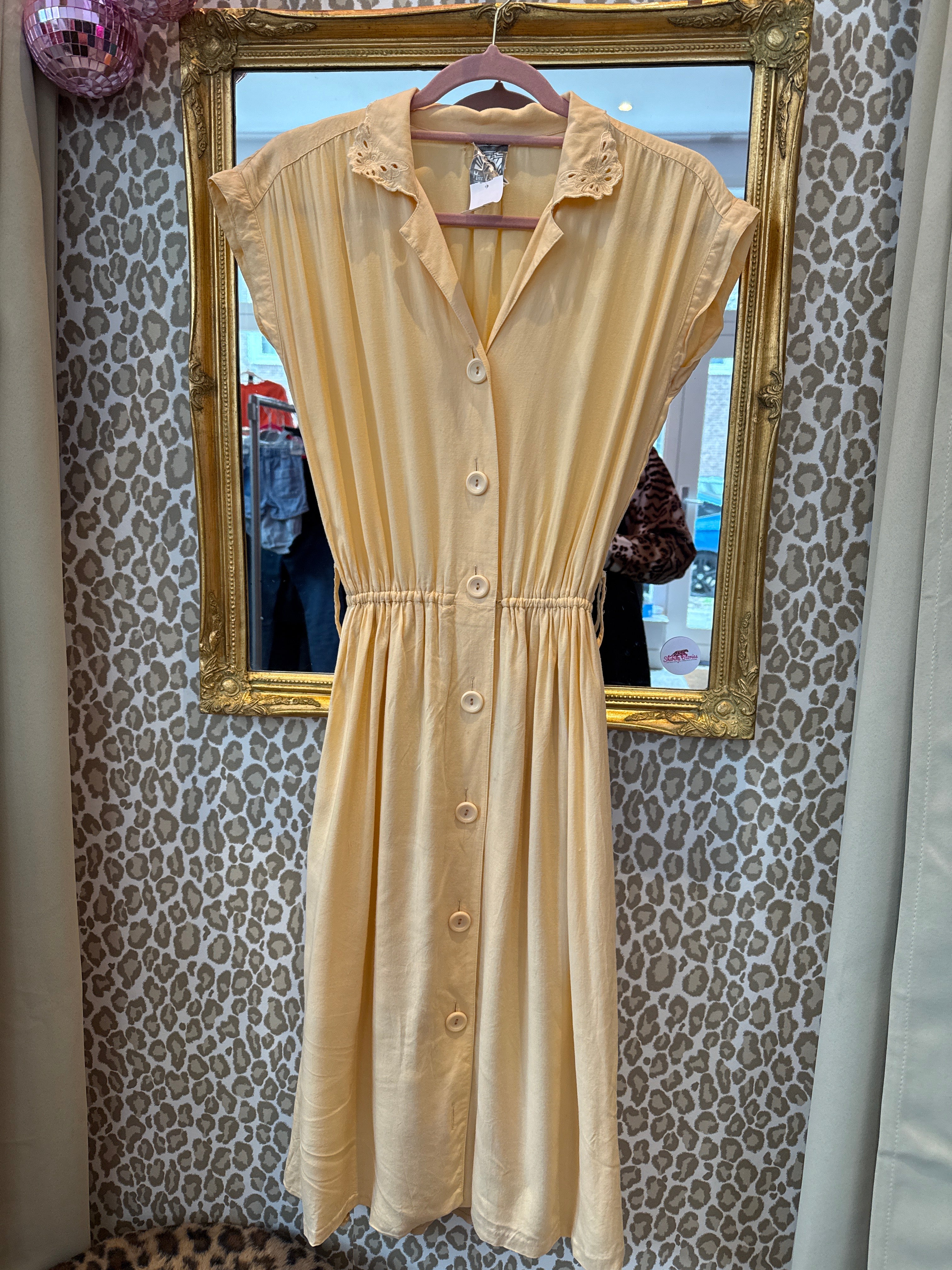 Vintage jurk maat M