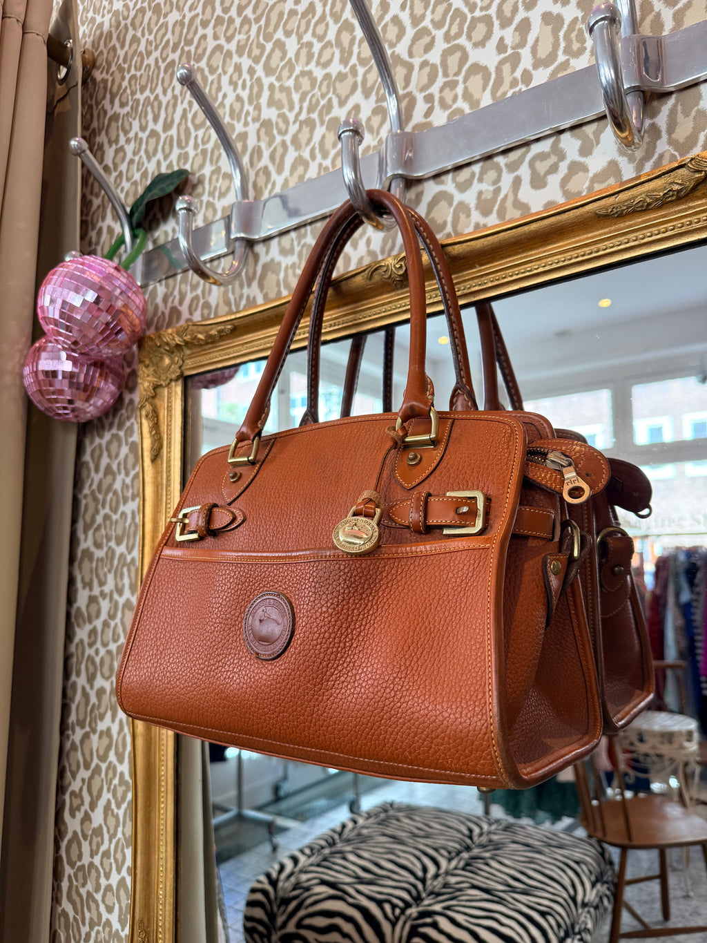 Dooney & Bourke vintage leather tas