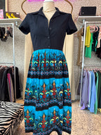 Vintage jurk maat S