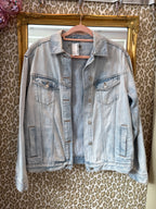Topshop denim jas maat L