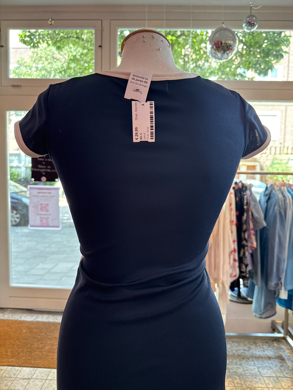 Vintage Jaren 90 ONLY jurk maat S
