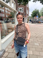 Zwarte handtas (nieuw) verstelbaar hengsel