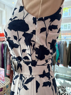 Vintage jurk met riem maat S