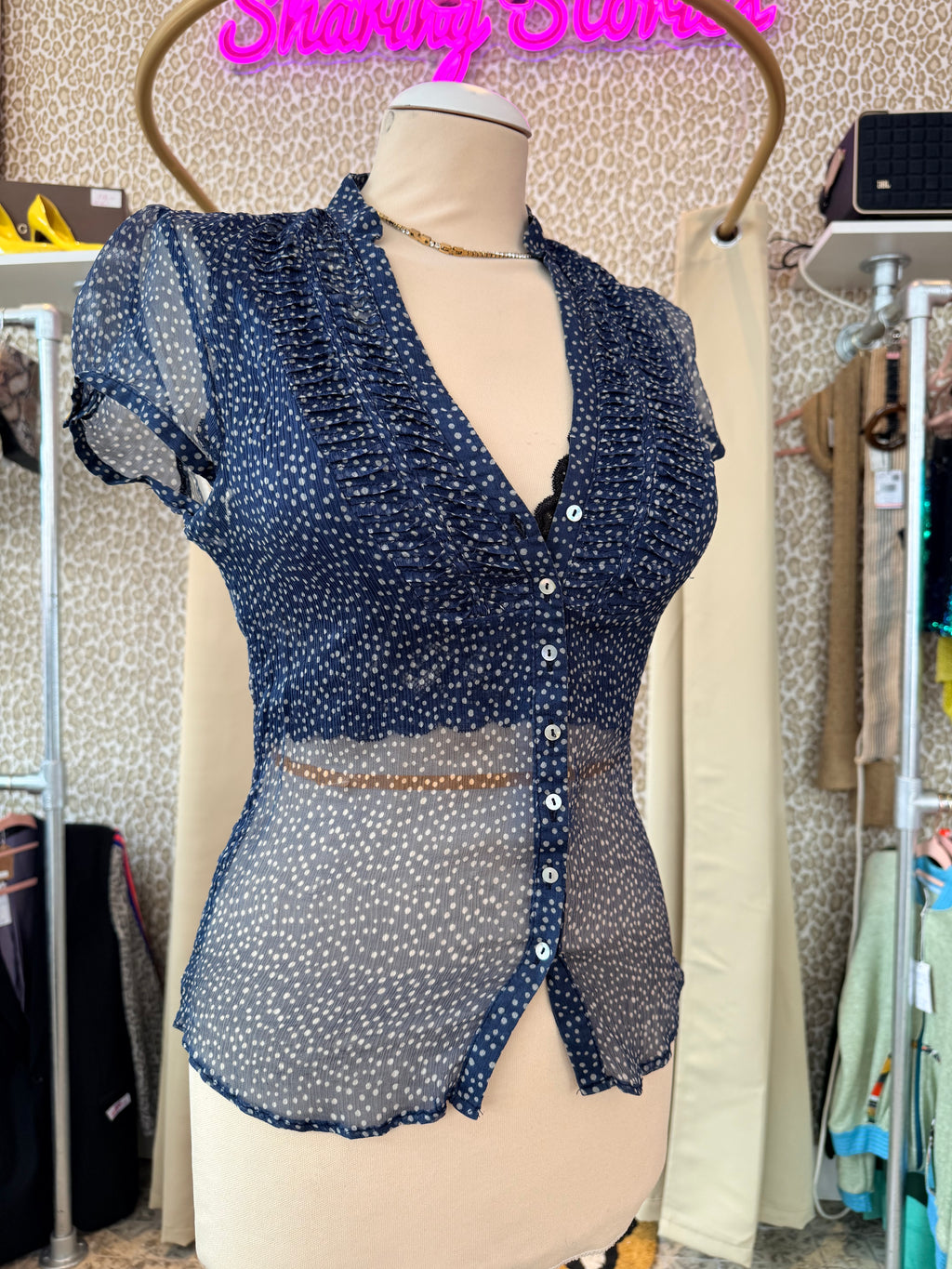 Vintage ZARA top maat M