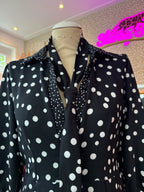 Polkadot jurk maat S