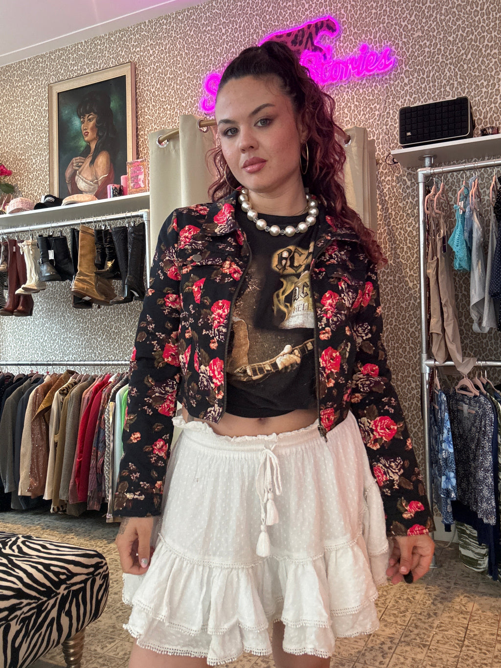 Vintage H&M maat 38 (valt als een S)