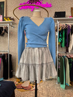 H&M denim rok maat M
