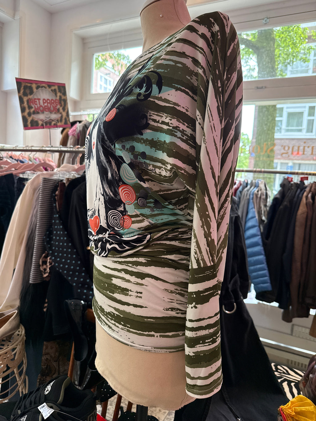 Vintage shirt maat S/M