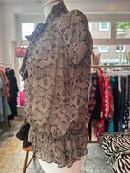 Karen Millen shirt 100% zijde maat M / 38