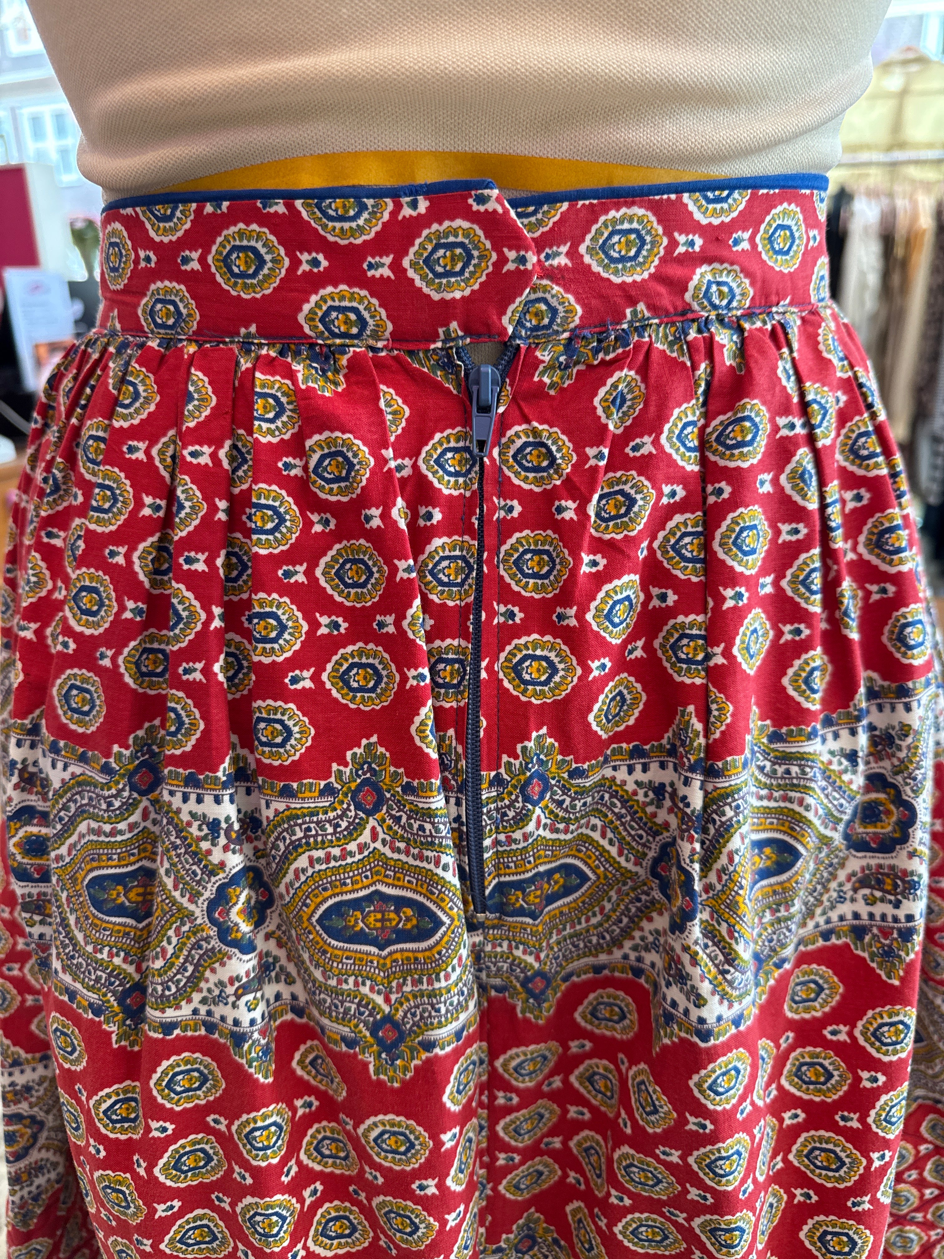 Vintage rok maat XS