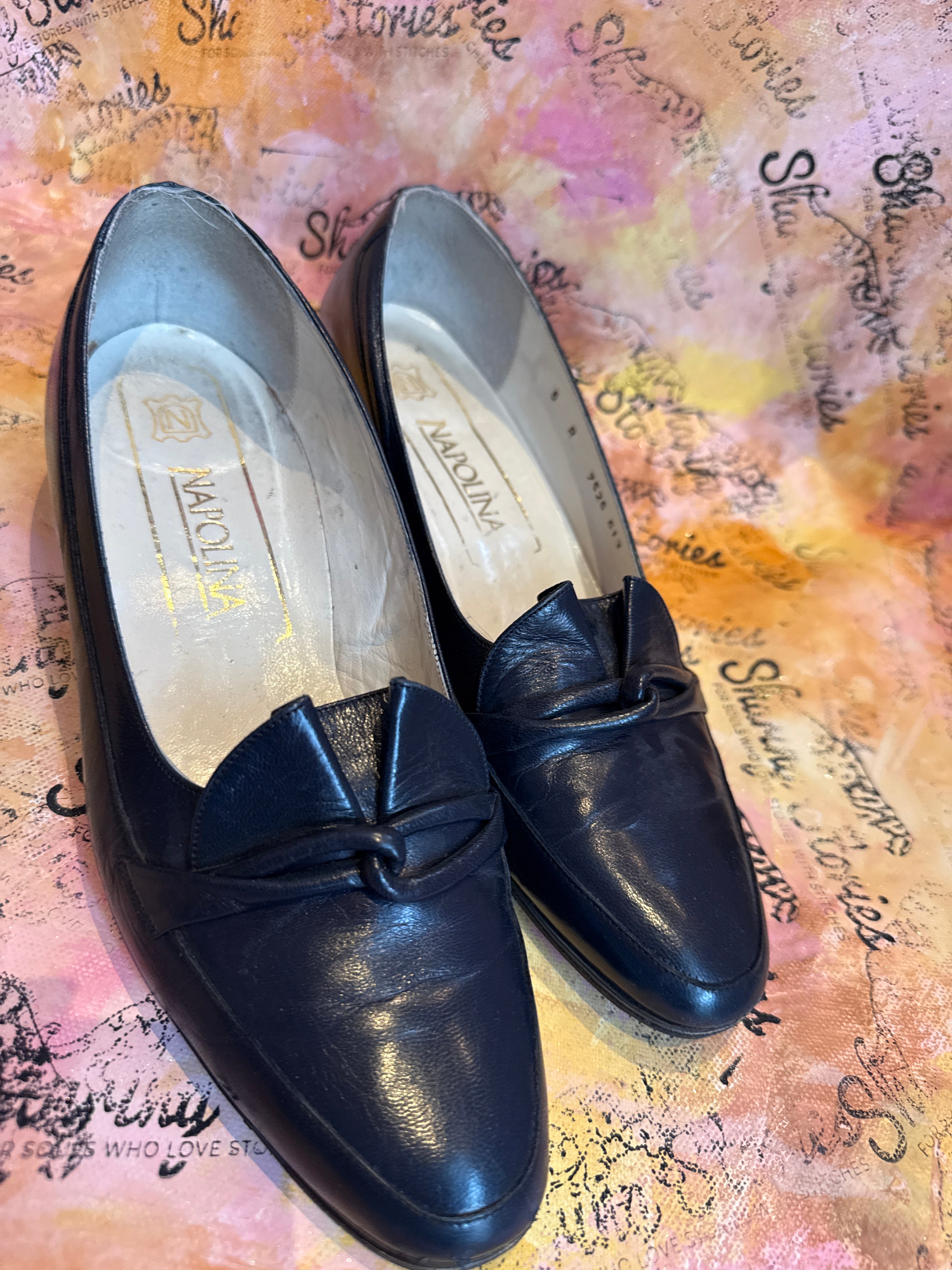 Napolina Loafers Leer maat 39