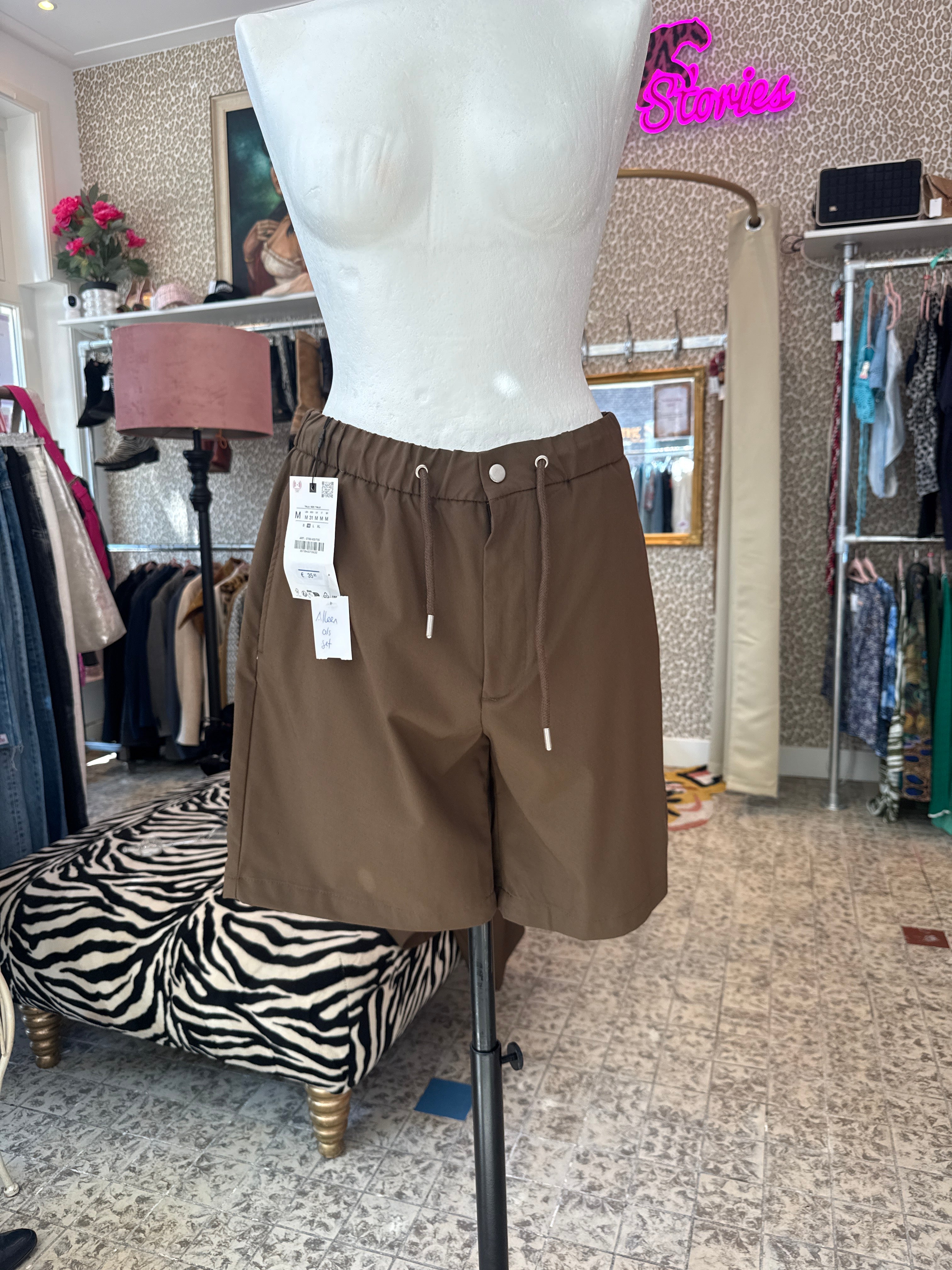 ZARA Co-ord shirt maat: L broek maat: M