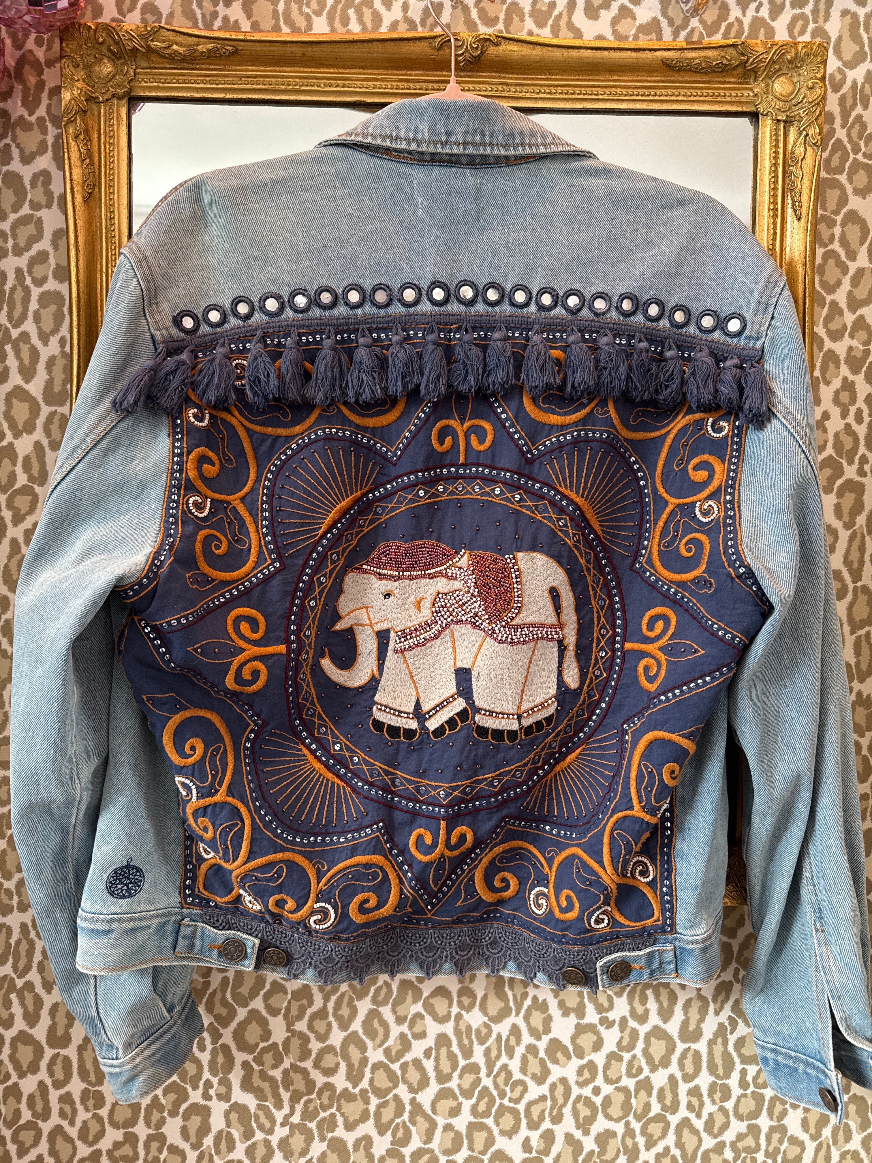 Denim jas maat M/L