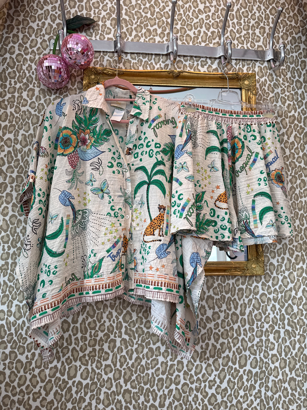 Zomerse set maat S/M/L