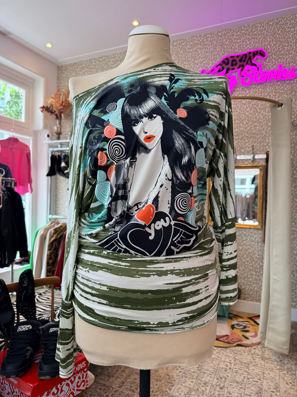 Vintage shirt maat S/M