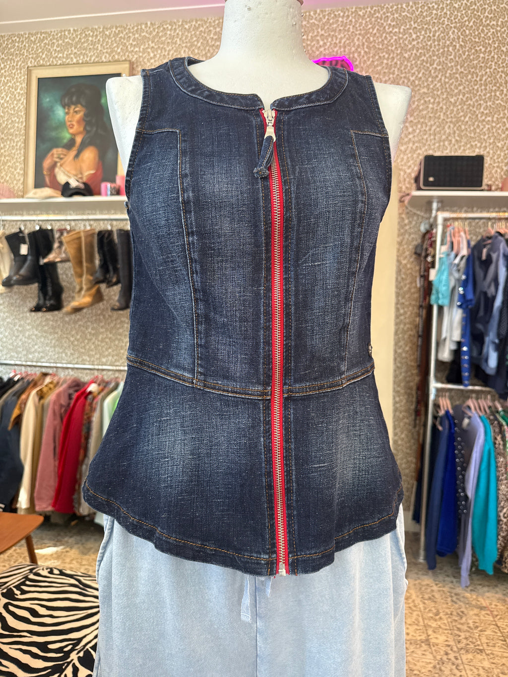 DIDI denim gilet / maat M