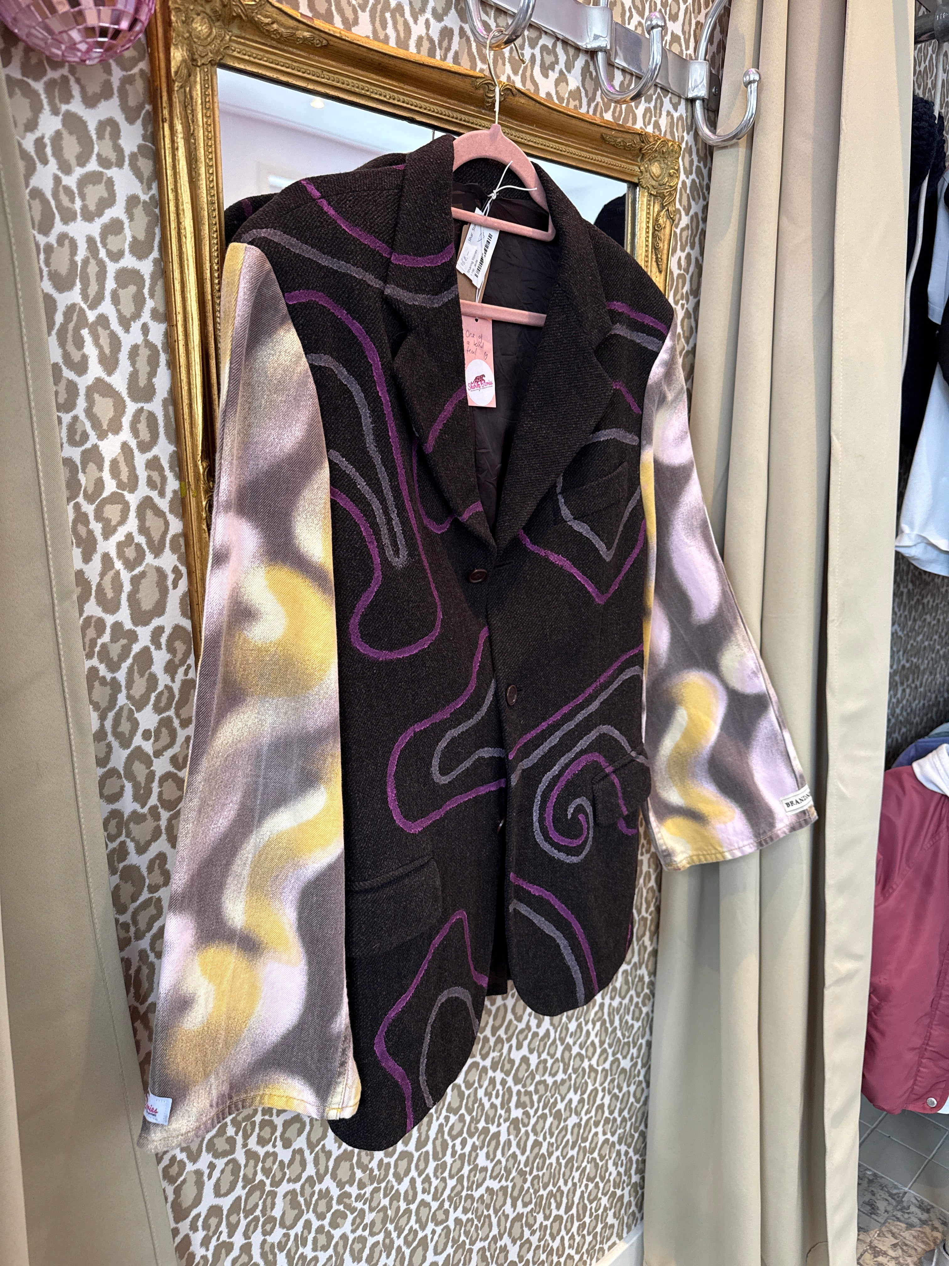 Upcycled blazer Brandnew x Sharing Stories maat L