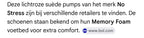 No Stress kittenheels maat 37
