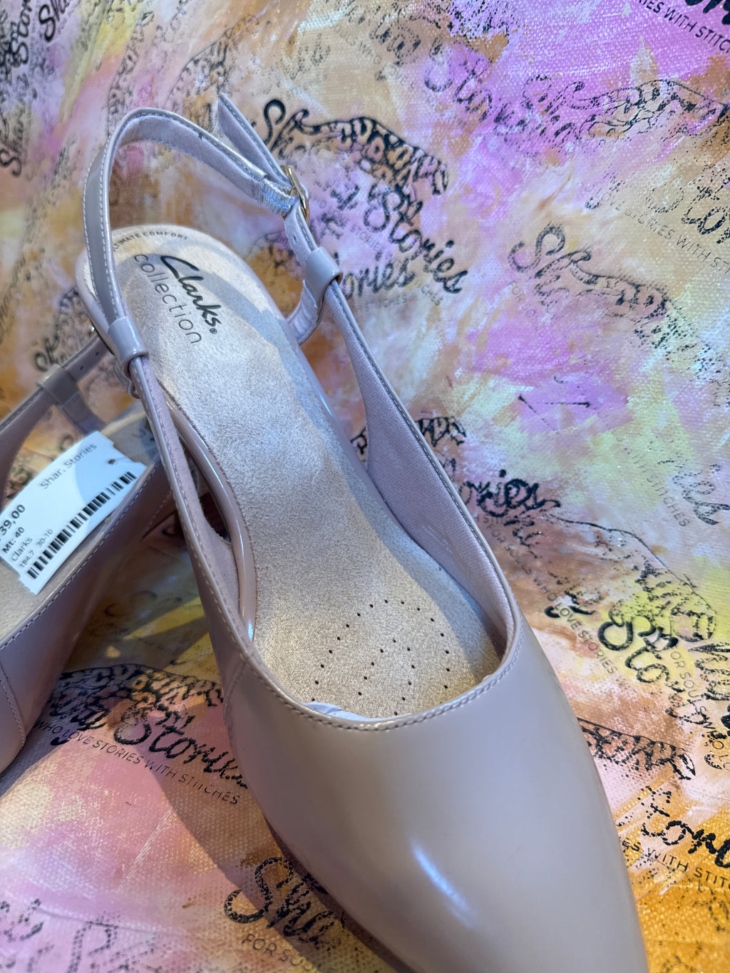 Clarks kittenheels / nieuw in doos / maat 40