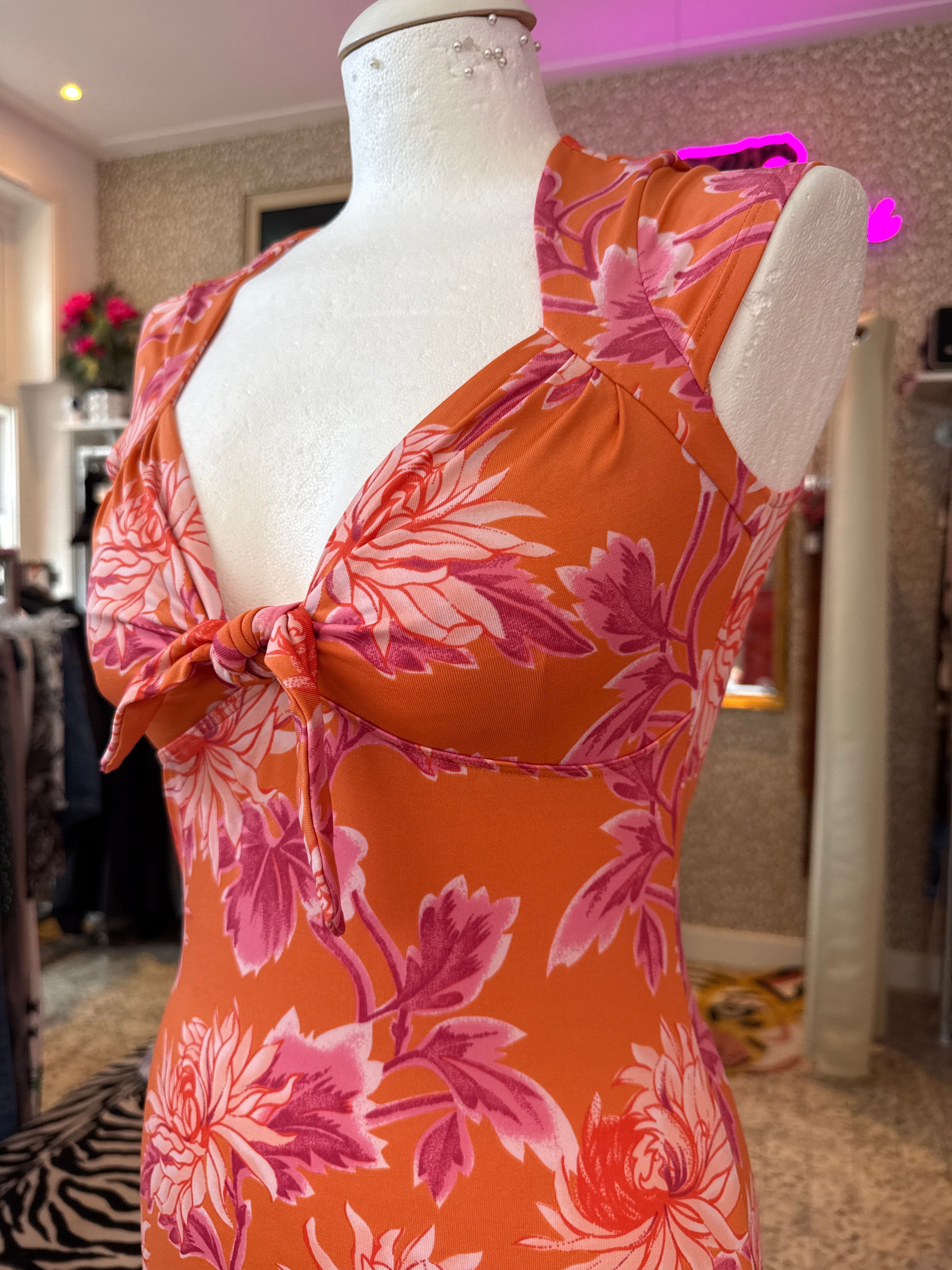 Vintage jurk maat S