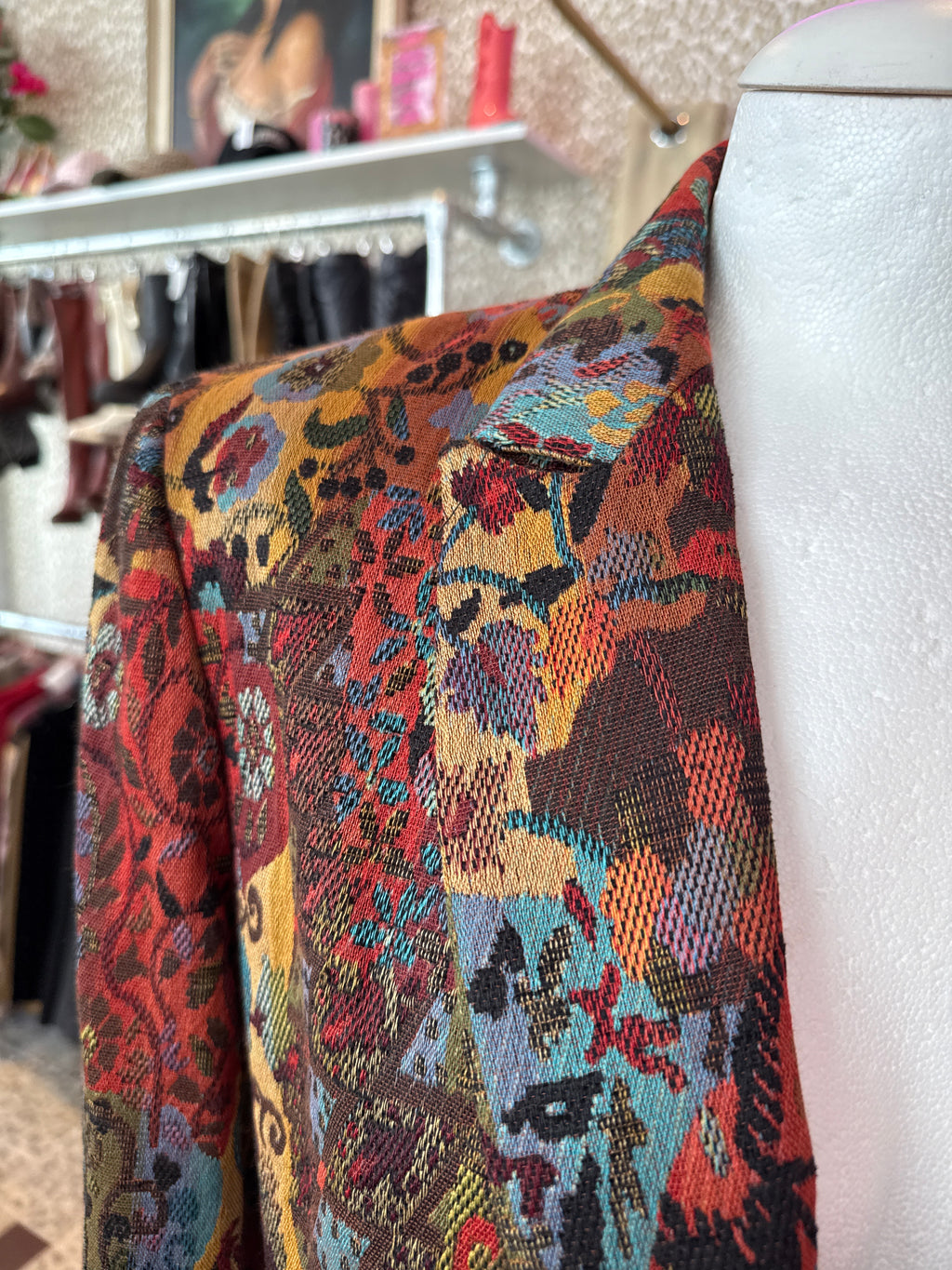 Vintage blazer maat L/XL