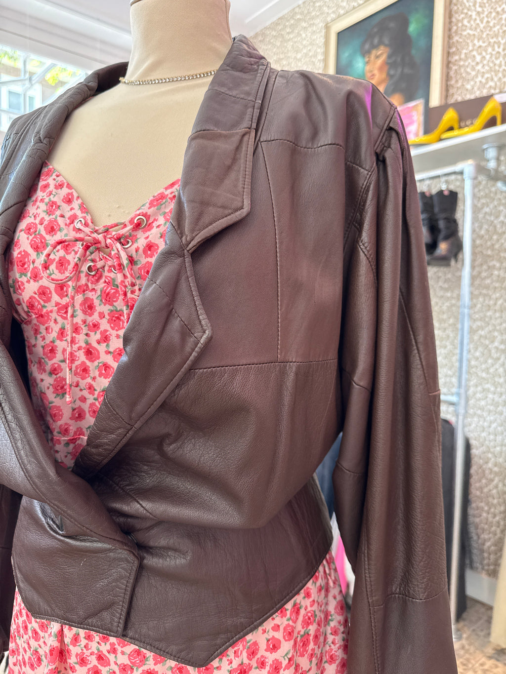 Vintage jas maat S/M/L