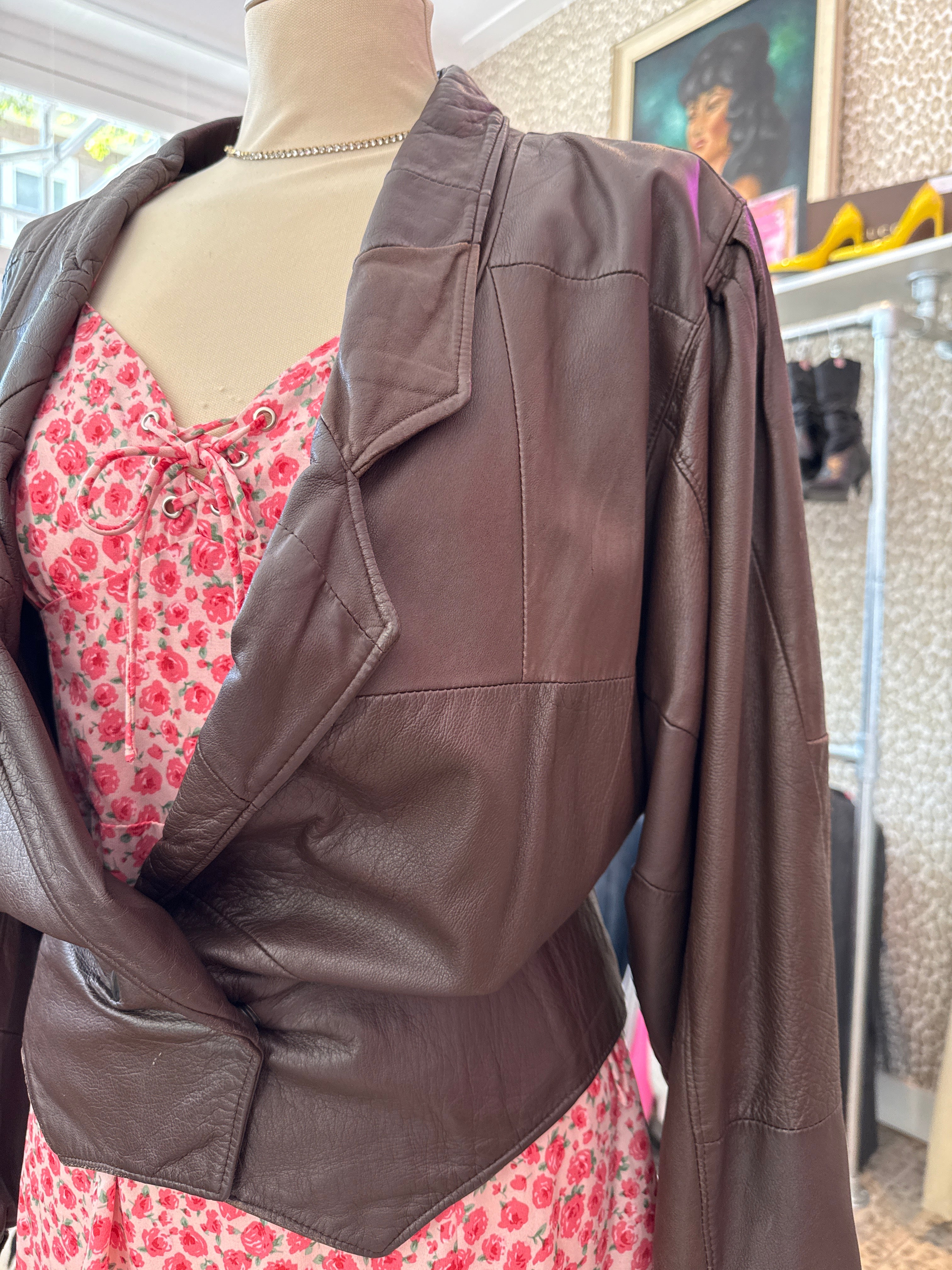 Vintage jas maat S/M/L