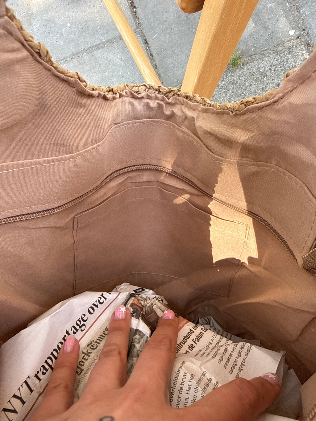 Beach bag merkloos